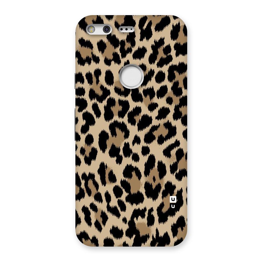 Brown Leapord Print Back Case for Google Pixel