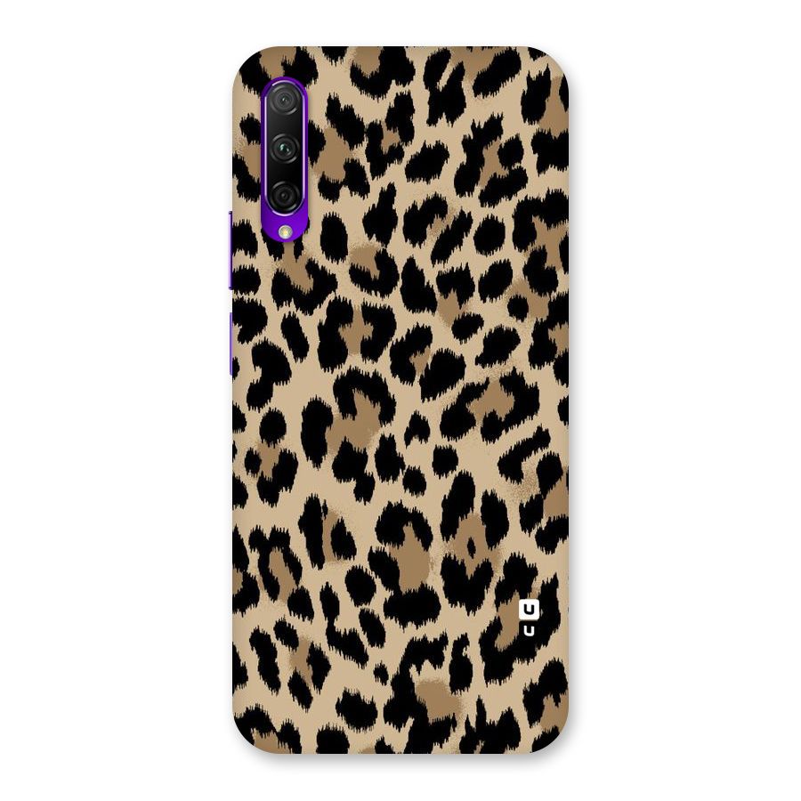 Brown Leapord Print Back Case for Honor 9X Pro
