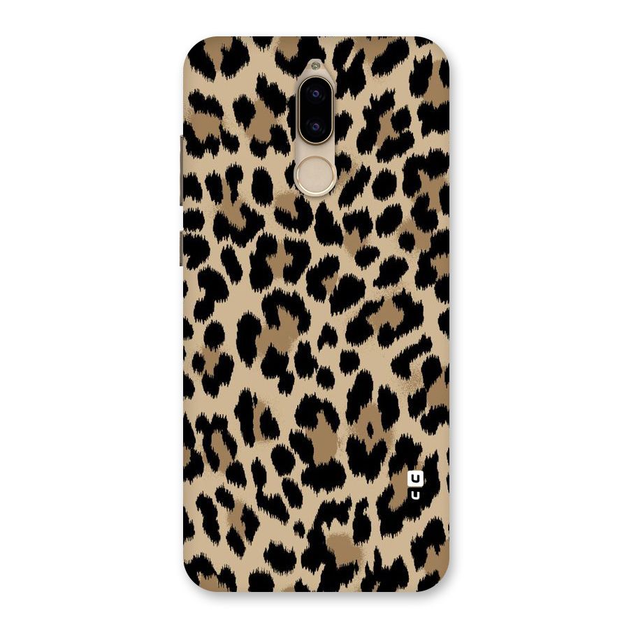 Brown Leapord Print Back Case for Honor 9i