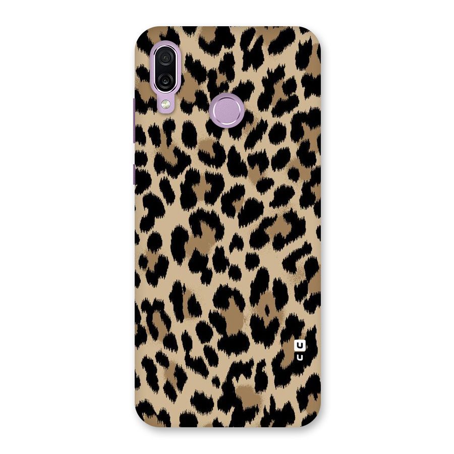 Brown Leapord Print Back Case for Honor Play