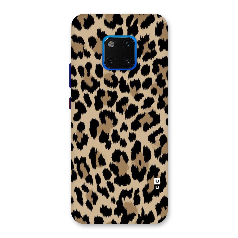 Brown Leapord Print Back Case for Huawei Mate 20 Pro