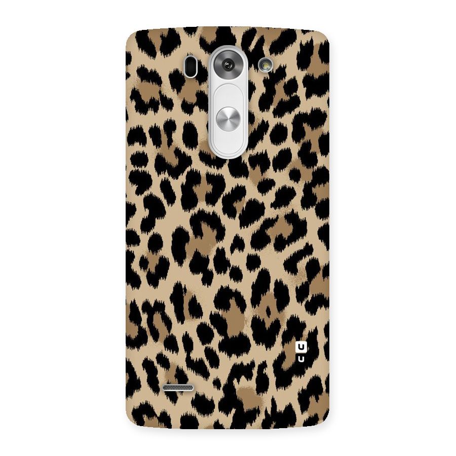 Brown Leapord Print Back Case for LG G3 Mini