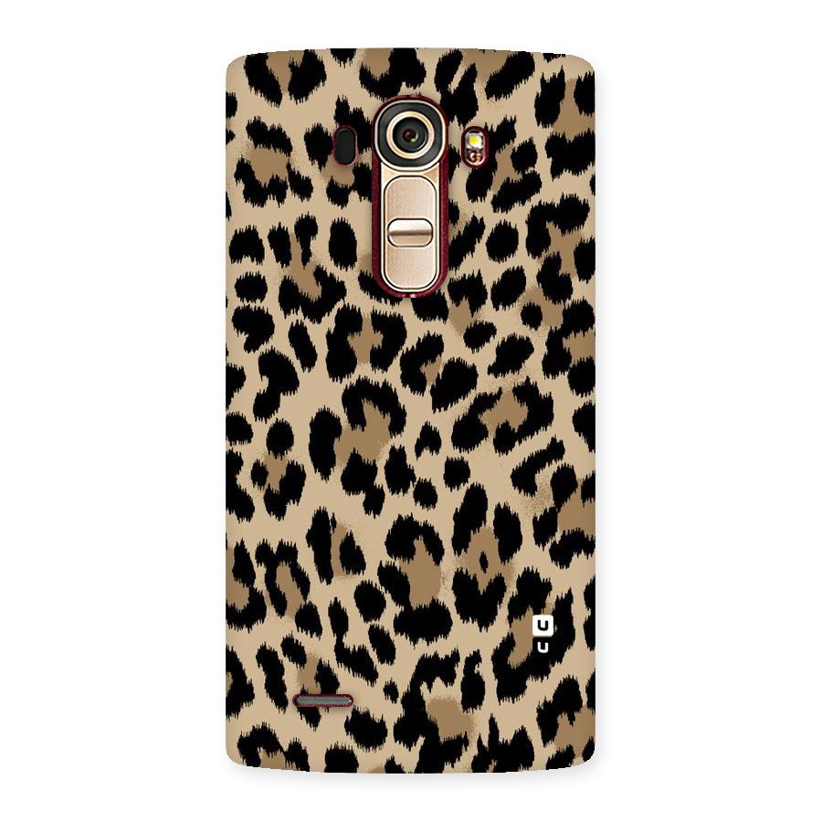 Brown Leapord Print Back Case for LG G4