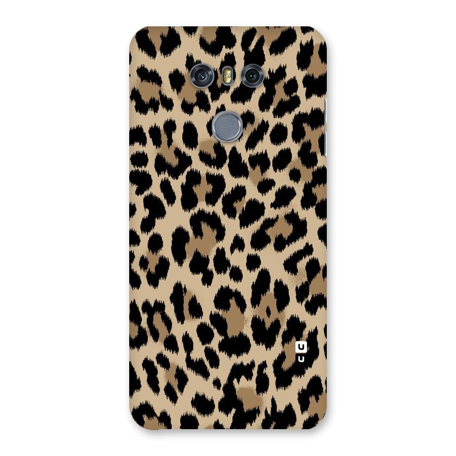Brown Leapord Print Back Case for LG G6