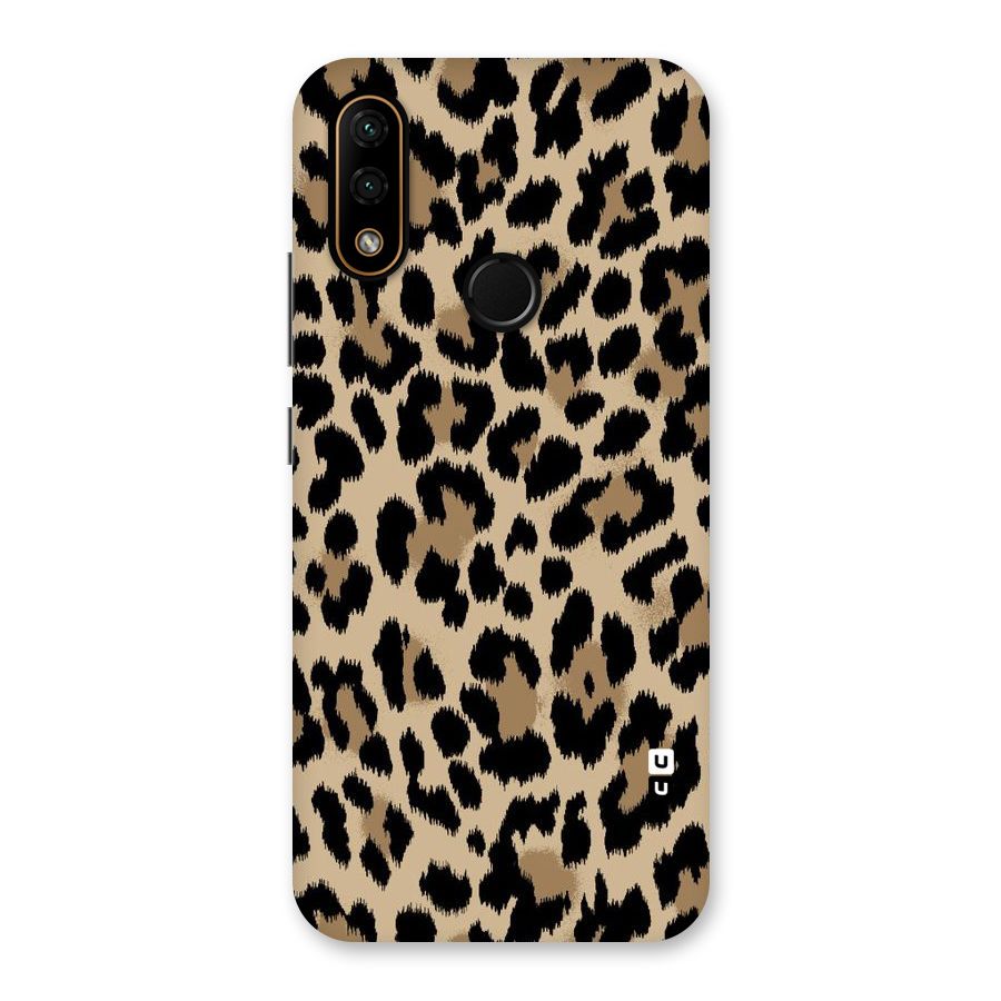 Brown Leapord Print Back Case for Lenovo A6 Note