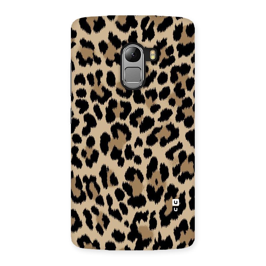 Brown Leapord Print Back Case for Lenovo K4 Note