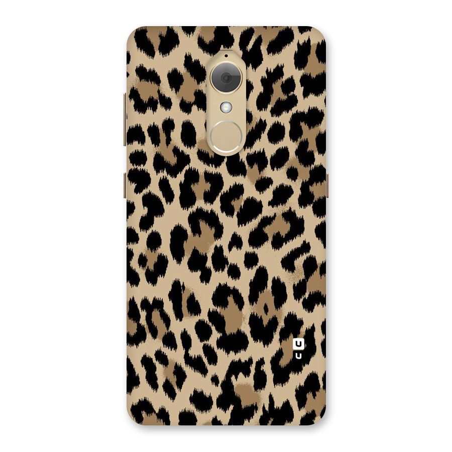 Brown Leapord Print Back Case for Lenovo K8