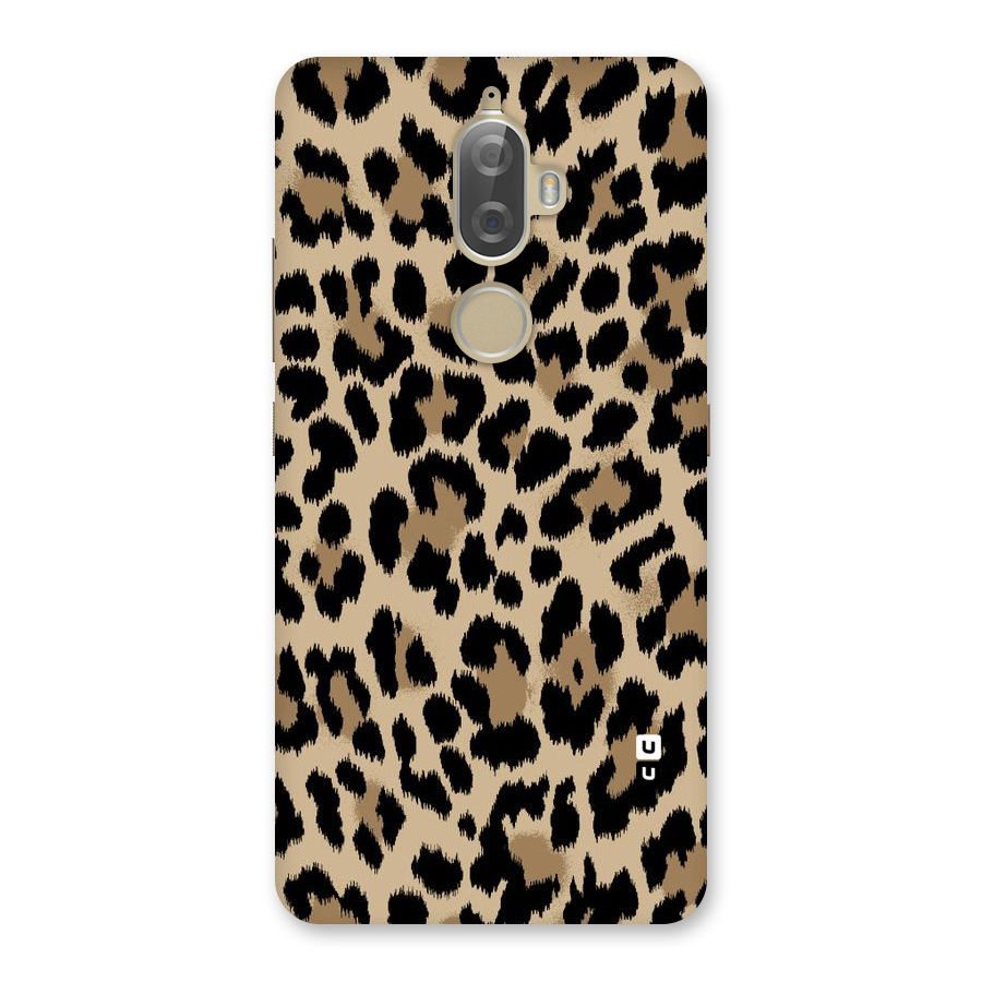 Brown Leapord Print Back Case for Lenovo K8 Plus