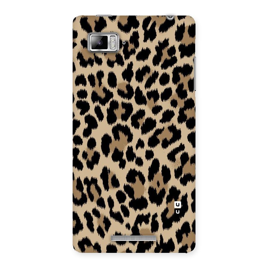 Brown Leapord Print Back Case for Lenovo Vibe Z K910