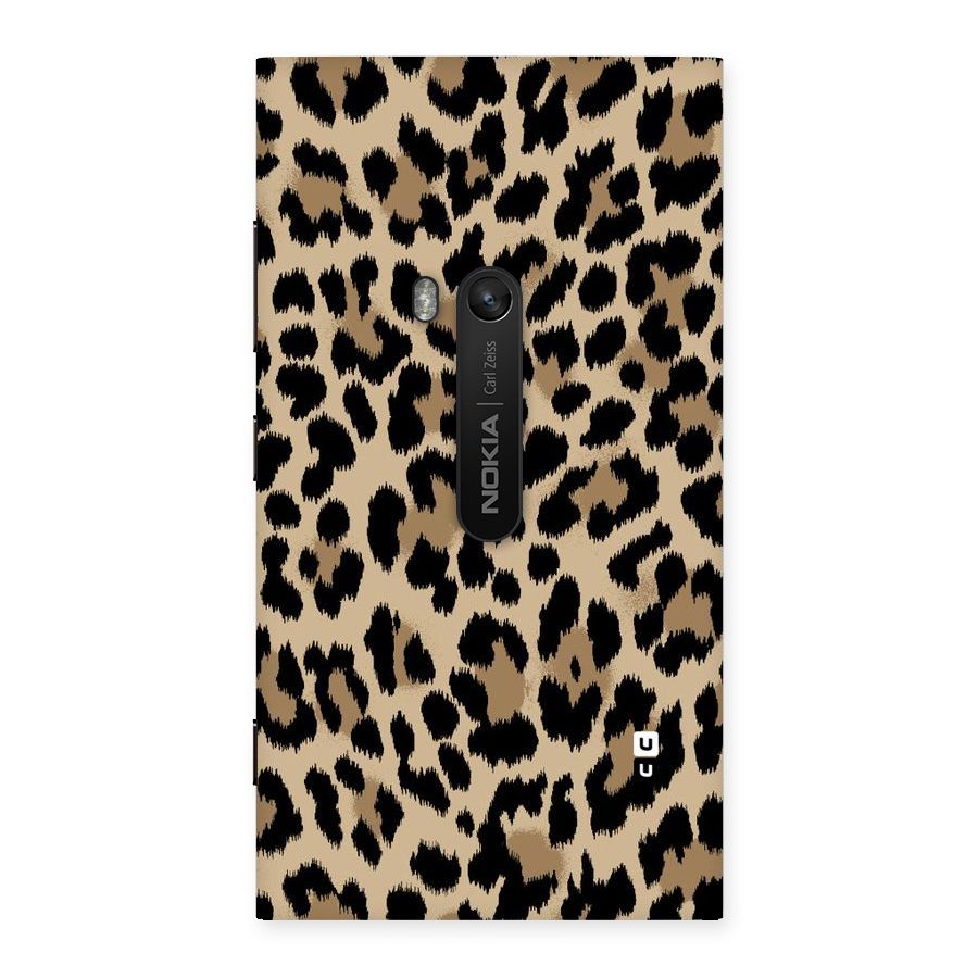 Brown Leapord Print Back Case for Lumia 920