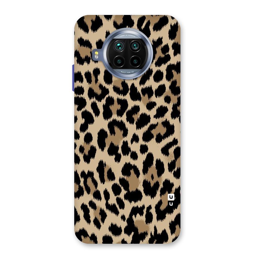 Brown Leapord Print Back Case for Mi 10i