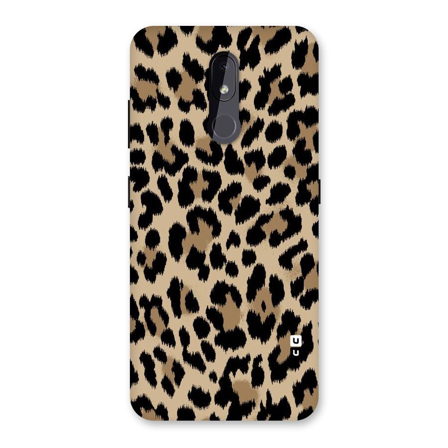 Brown Leapord Print Back Case for Nokia 3.2