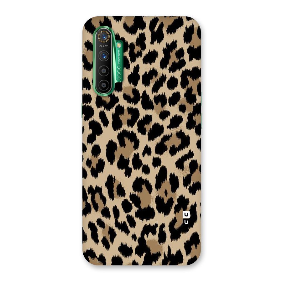 Brown Leapord Print Back Case for Realme X2