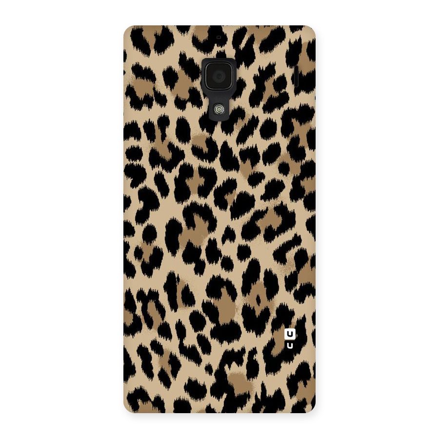 Brown Leapord Print Back Case for Redmi 1S