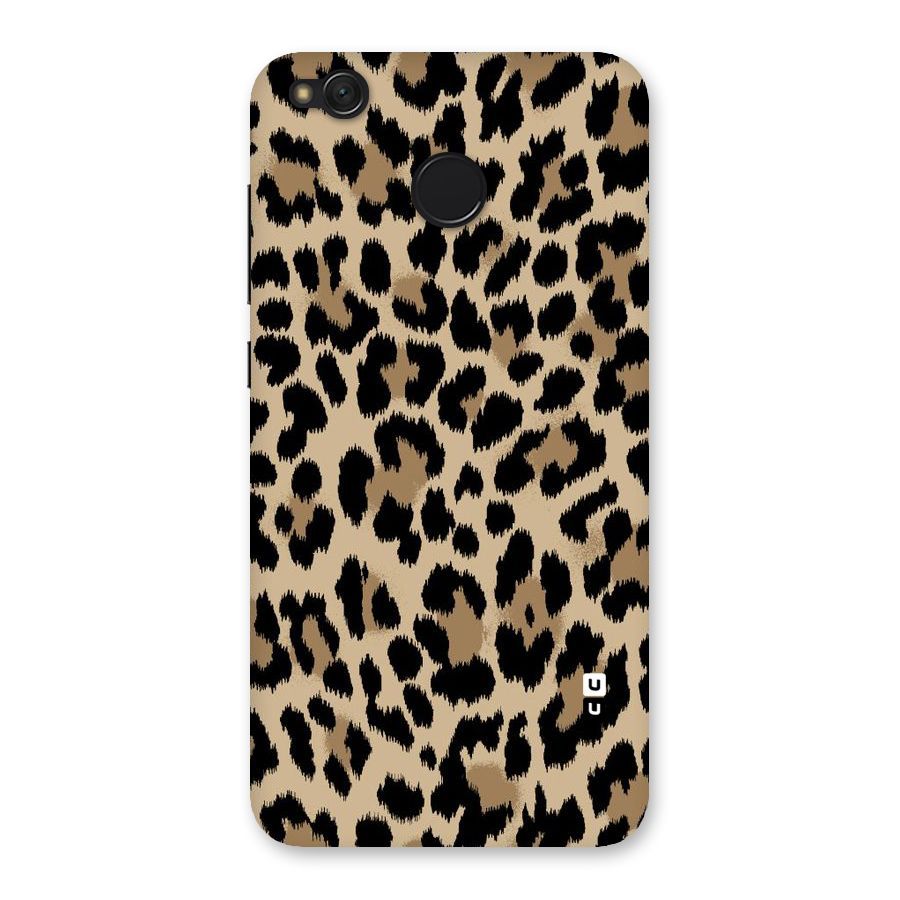 Brown Leapord Print Back Case for Redmi 4