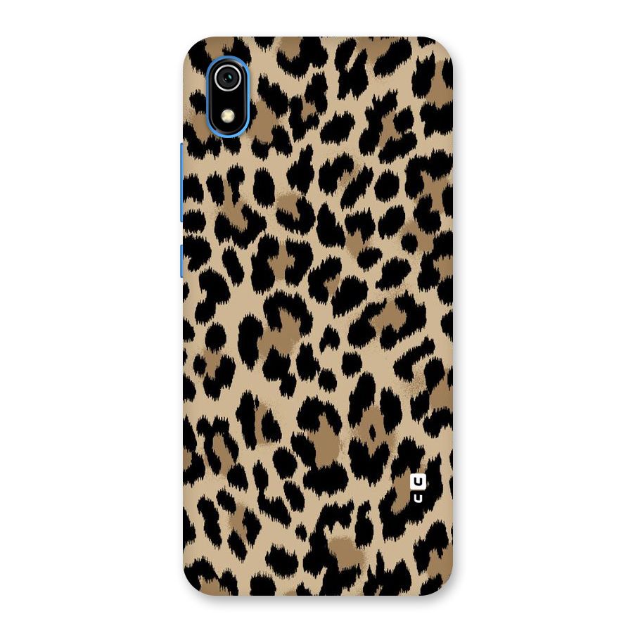 Brown Leapord Print Back Case for Redmi 7A