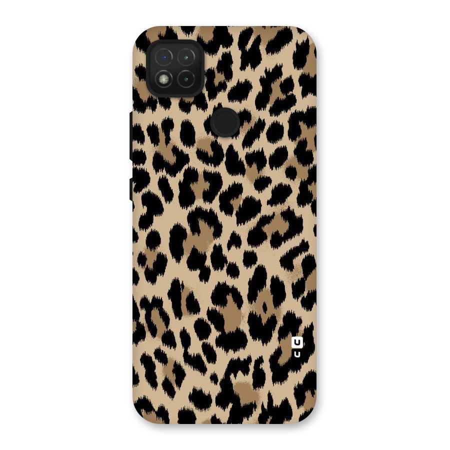 Brown Leapord Print Back Case for Redmi 9