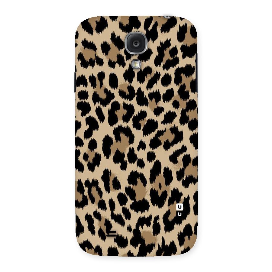 Brown Leapord Print Back Case for Samsung Galaxy S4