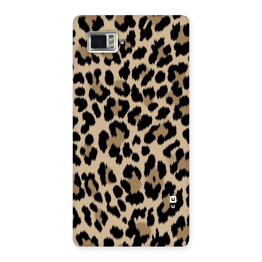 Brown Leapord Print Back Case for Vibe Z2 Pro K920