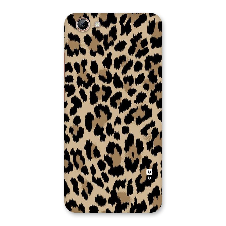 Brown Leapord Print Back Case for Vivo Y71