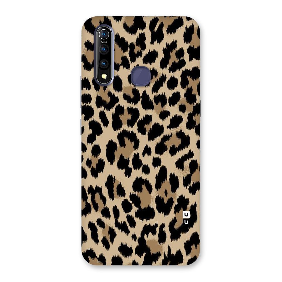 Brown Leapord Print Back Case for Vivo Z1 Pro