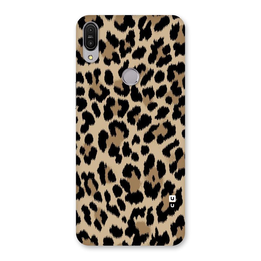 Brown Leapord Print Back Case for Zenfone Max Pro M1