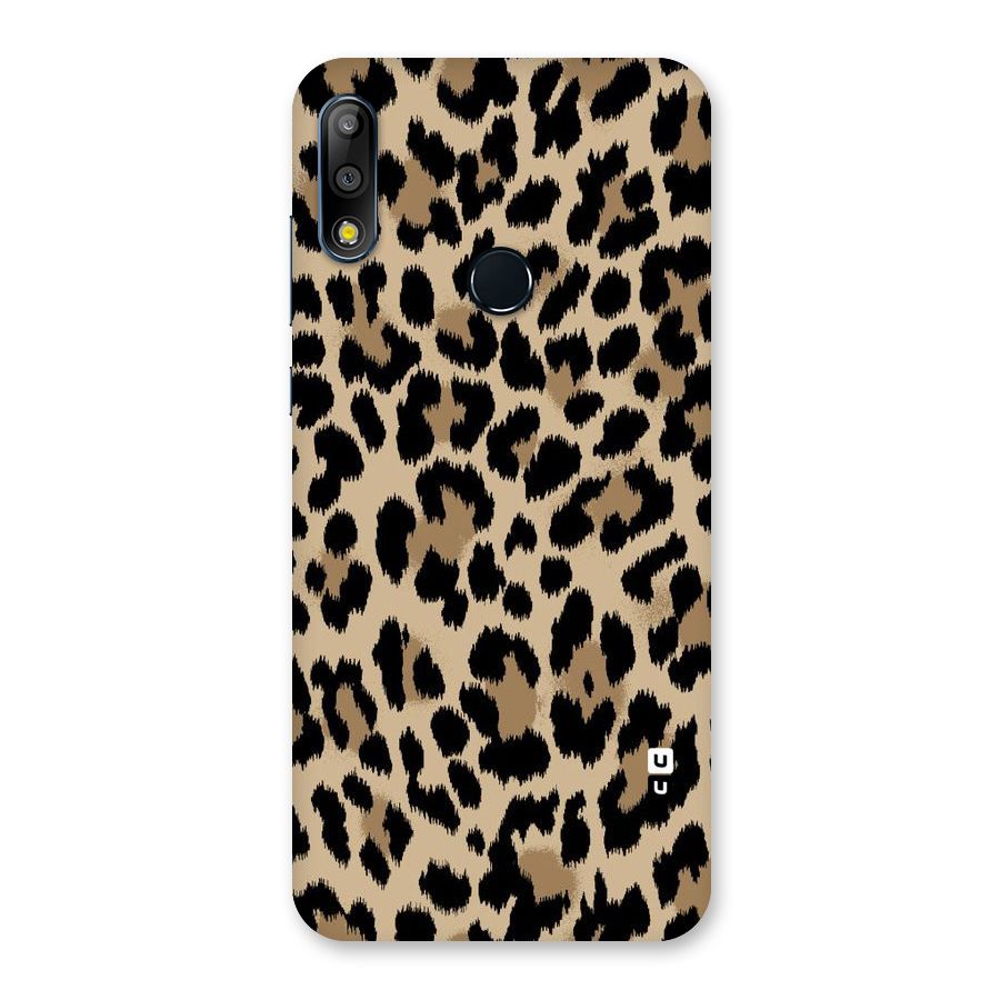 Brown Leapord Print Back Case for Zenfone Max Pro M2