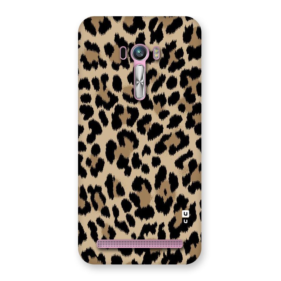 Brown Leapord Print Back Case for Zenfone Selfie