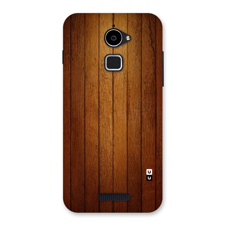 Brown Wood Design Back Case for Coolpad Note 3 Lite