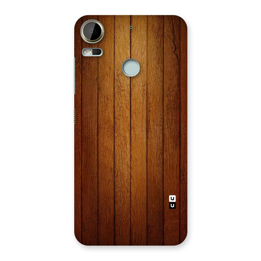 Brown Wood Design Back Case for Desire 10 Pro