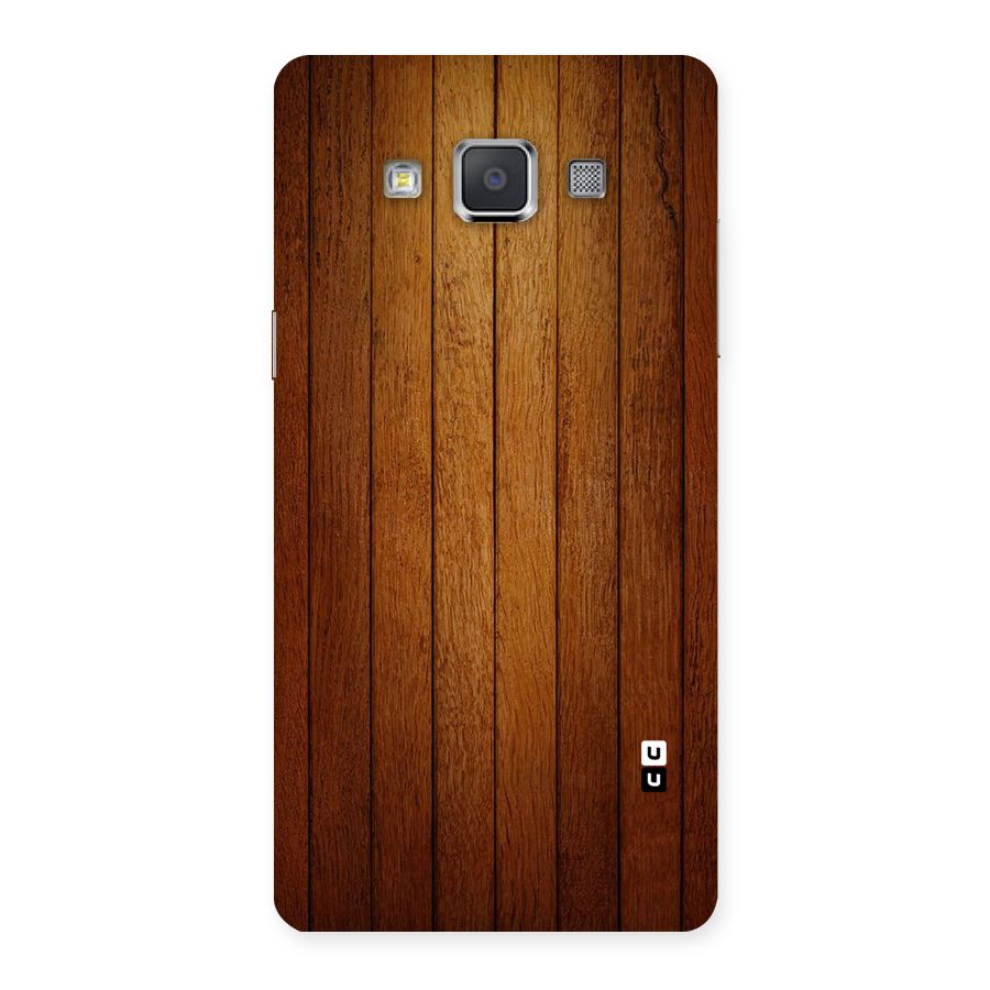 Brown Wood Design Back Case for Galaxy Grand Max