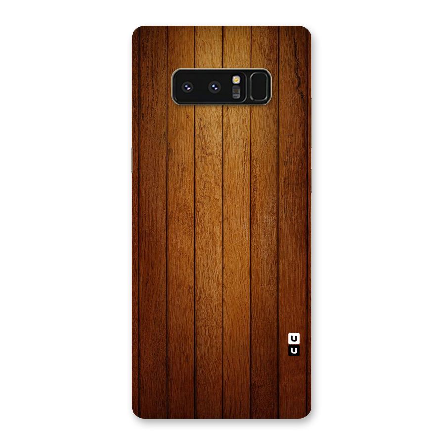 Brown Wood Design Back Case for Galaxy Note 8