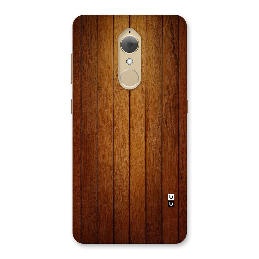 Brown Wood Design Back Case for Lenovo K8