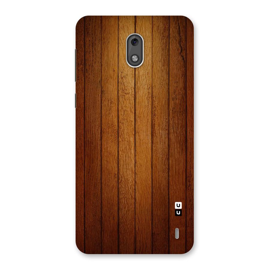 Brown Wood Design Back Case for Nokia 2