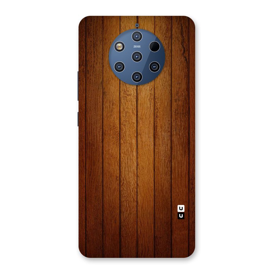 Brown Wood Design Back Case for Nokia 9 PureView