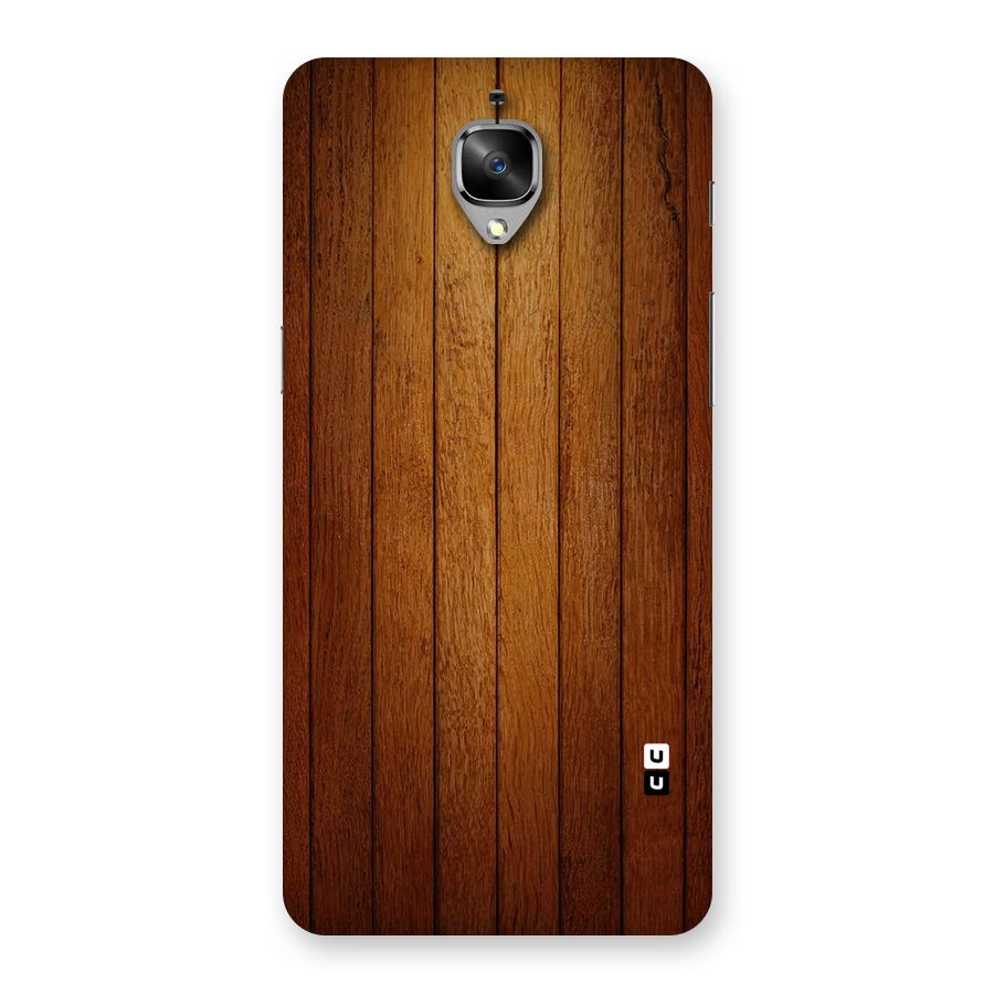 Brown Wood Design Back Case for OnePlus 3T