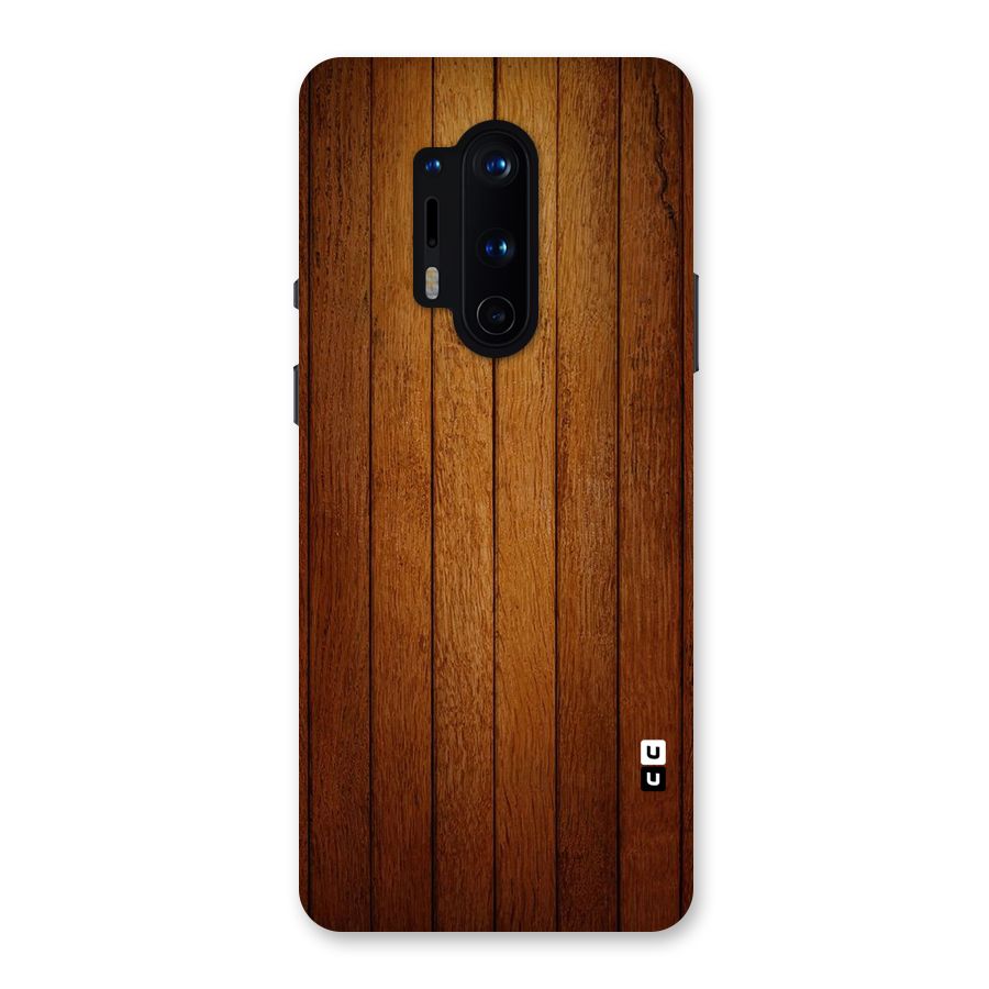 Brown Wood Design Back Case for OnePlus 8 Pro