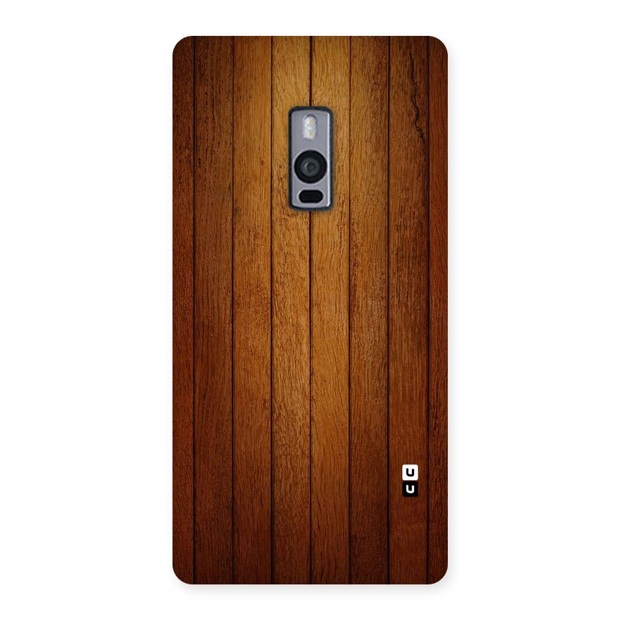 Brown Wood Design Back Case for OnePlus Two