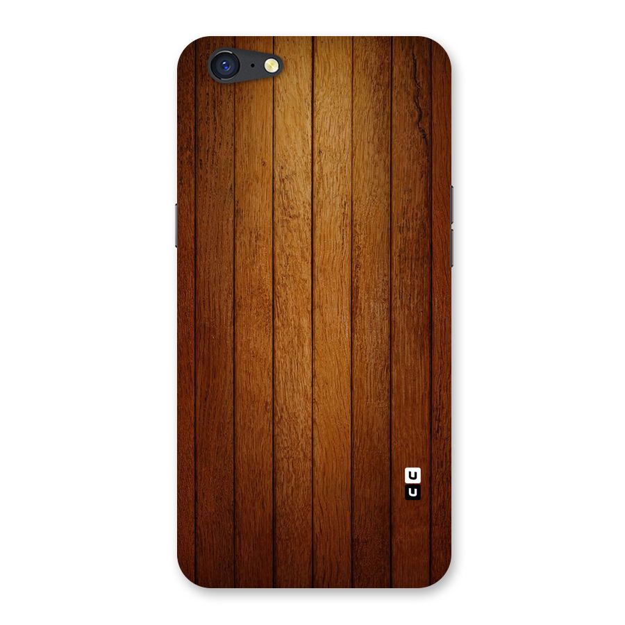Brown Wood Design Back Case for Oppo A71