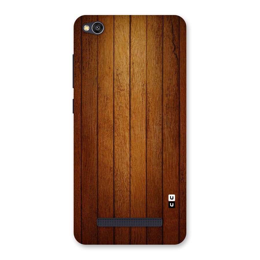 Brown Wood Design Back Case for Redmi 4A