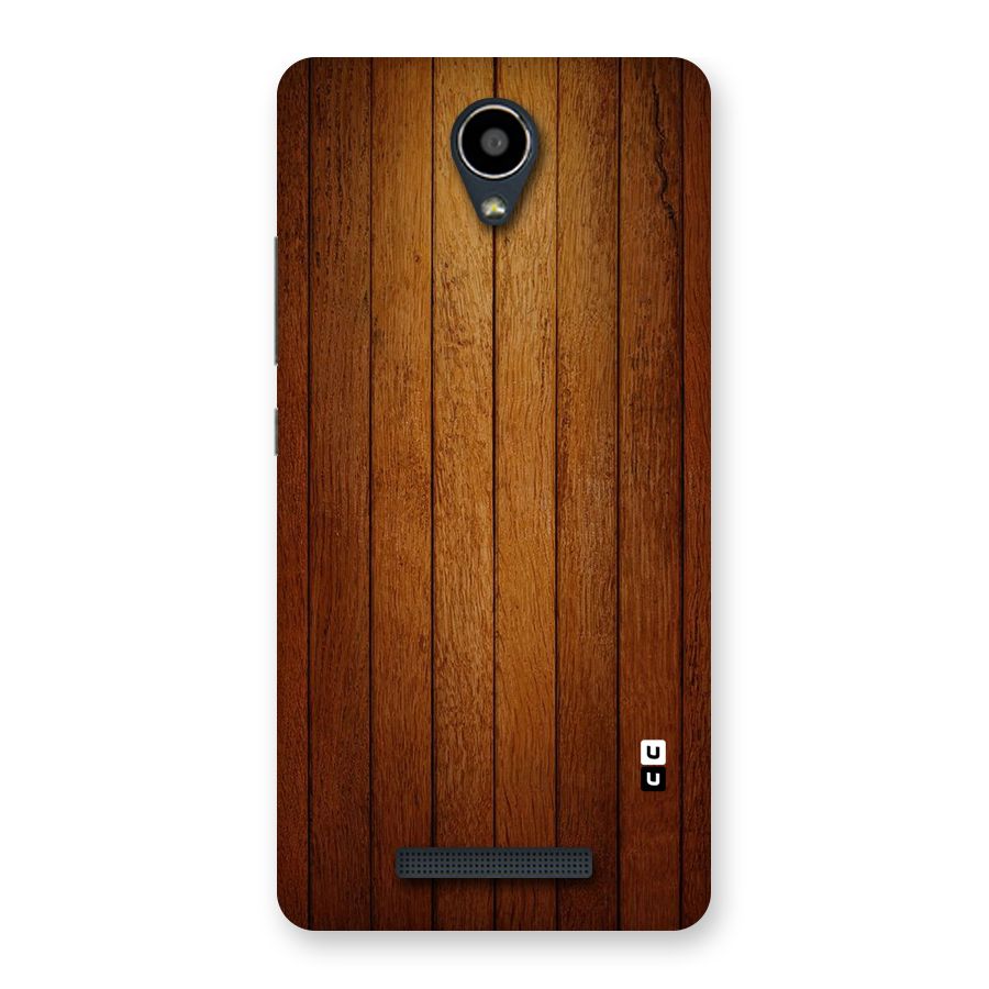 Brown Wood Design Back Case for Redmi Note 2