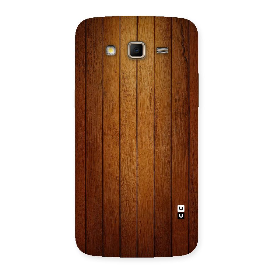 Brown Wood Design Back Case for Samsung Galaxy Grand 2