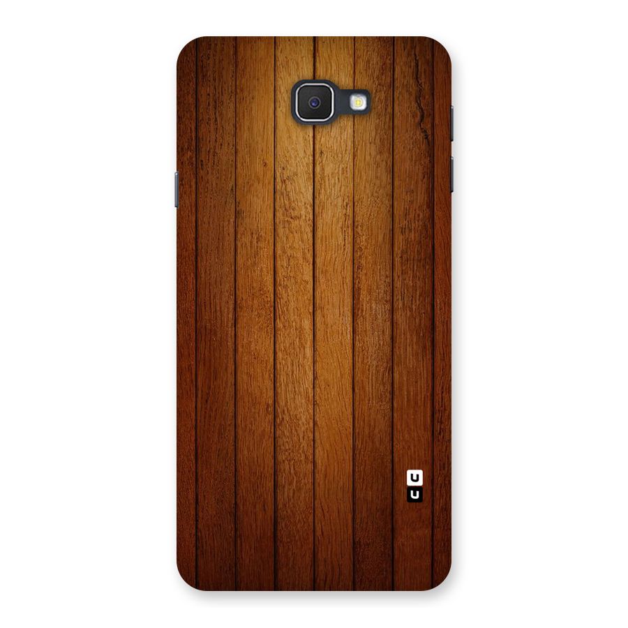 Brown Wood Design Back Case for Samsung Galaxy J7 Prime
