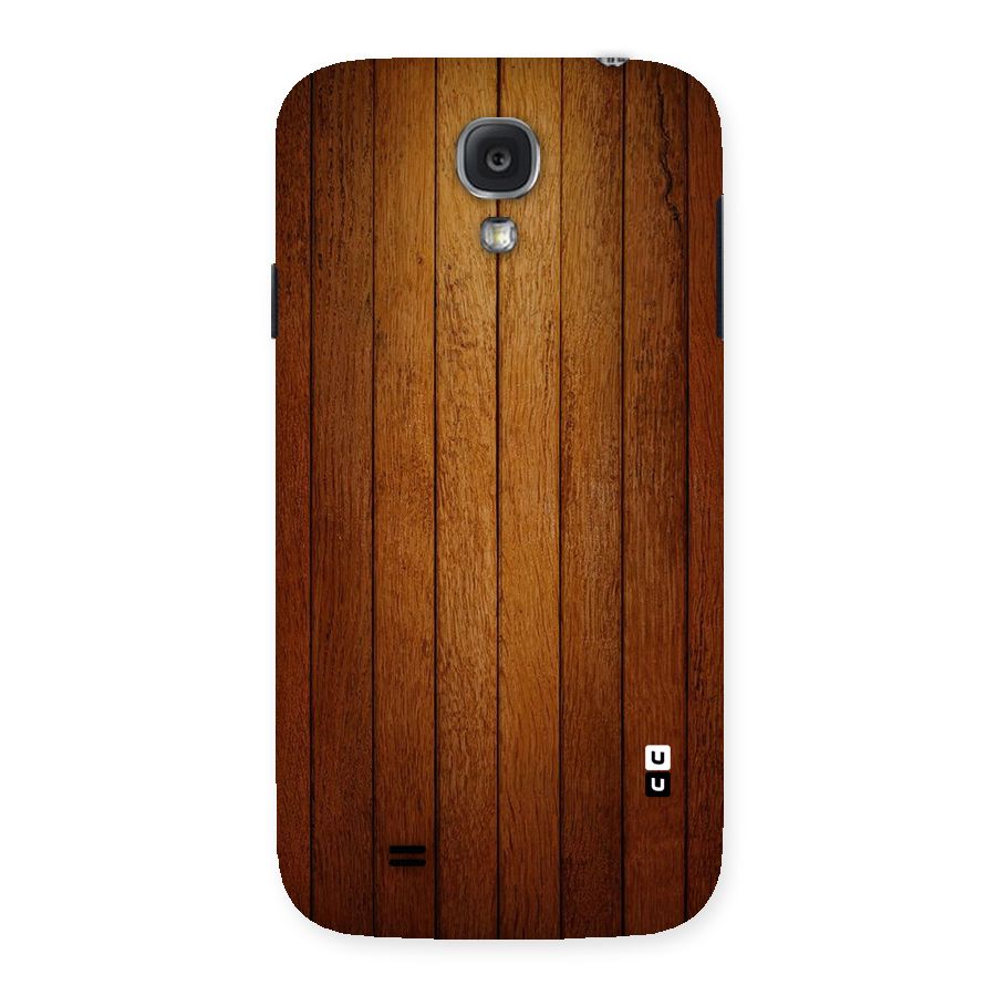 Brown Wood Design Back Case for Samsung Galaxy S4