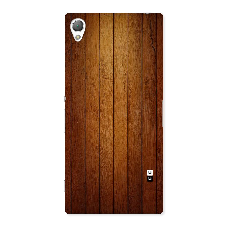 Brown Wood Design Back Case for Sony Xperia Z3