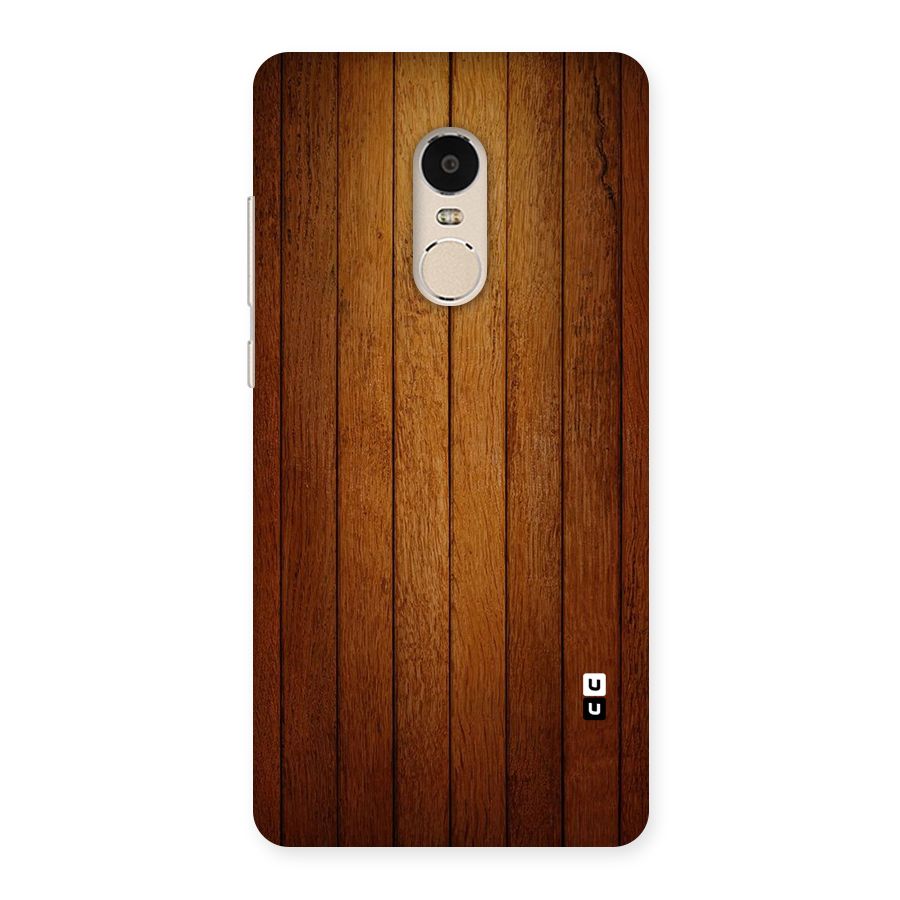 Brown Wood Design Back Case for Xiaomi Redmi Note 4