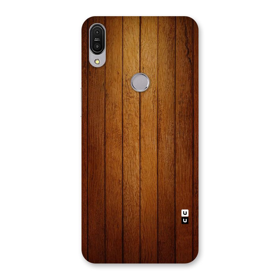 Brown Wood Design Back Case for Zenfone Max Pro M1