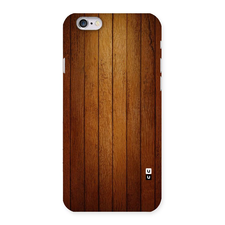 Brown Wood Design Back Case for iPhone 6 6S