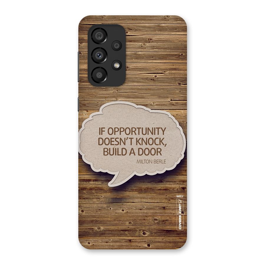 Build Your Door Back Case for Galaxy A33 5G