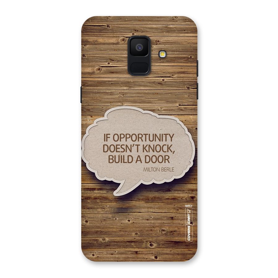 Build Your Door Back Case for Galaxy A6 (2018)